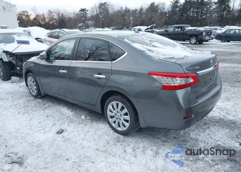 2015 Nissan Sentra Sv from USA, damaged, VIN 3N1AB7AP7FL633810